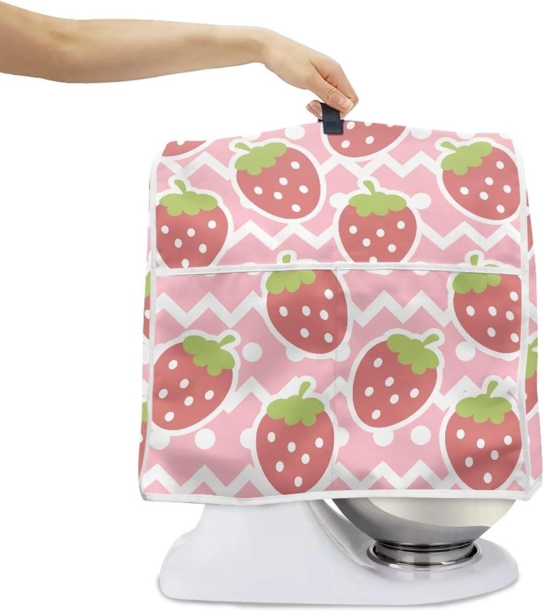 Keukenmachinehoes - Apparaathoes Mixer - Keuken Organisatie - Met Handvat en Vakken - 37 x 27 x 38 cm