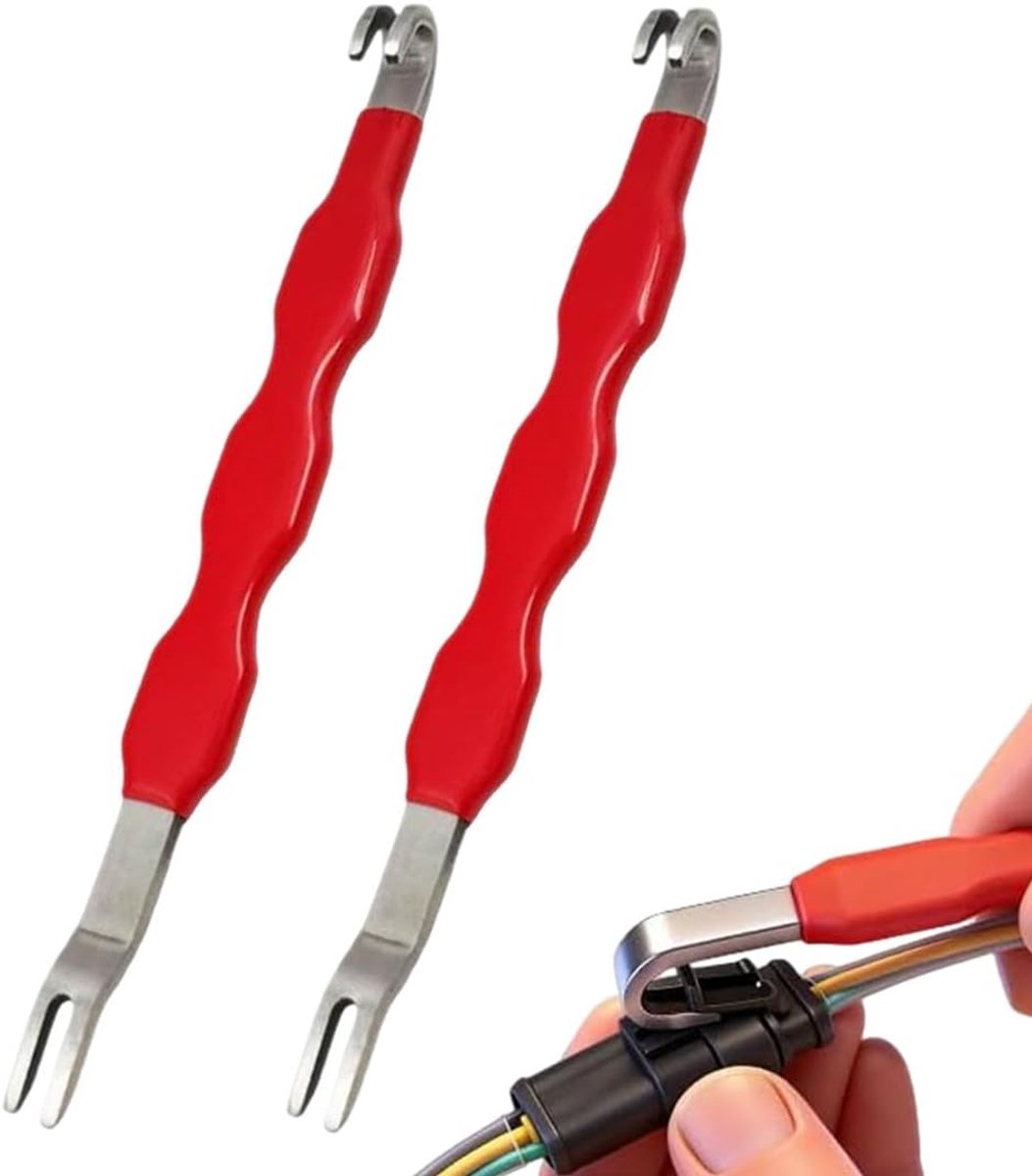 Car plug release tool set 2 stuks - ergonomisch ontwerp - ideaal voor krappe ruimtes - SnelShoppen