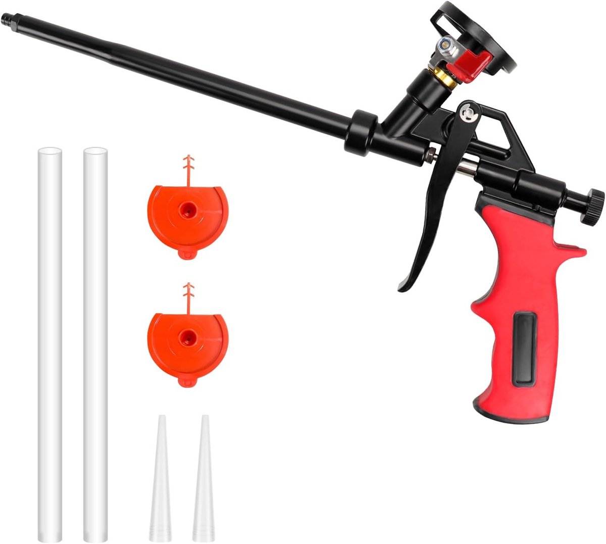 Foam Gun PU-schuimspuit - Met klep - Vereist geen reiniger - Perfect voor DIY en professionals - SnelShoppen