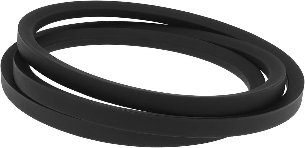 Maaidek V-riem - Vervangingsriem Grasmaaier - Grasmaaien Onderhoud - Wigvormig Dwarsdoorsnede - 1500 x 12.7 mm - Zwart