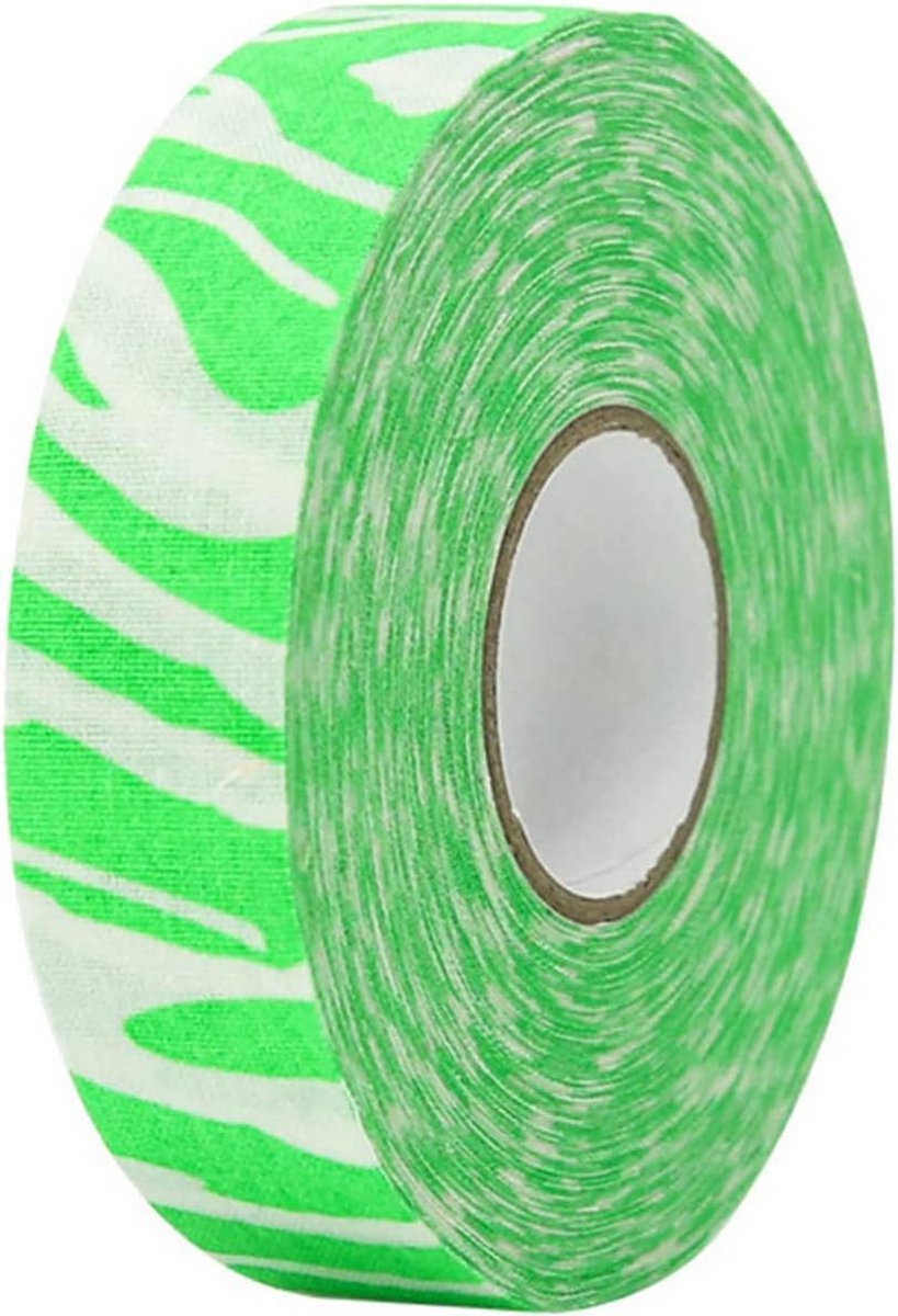 Hockey Tape 2,5Cm - Camouflage Kleefband - Neon Groen - Voor Tennis- en Badminton Grip - SnelShoppen