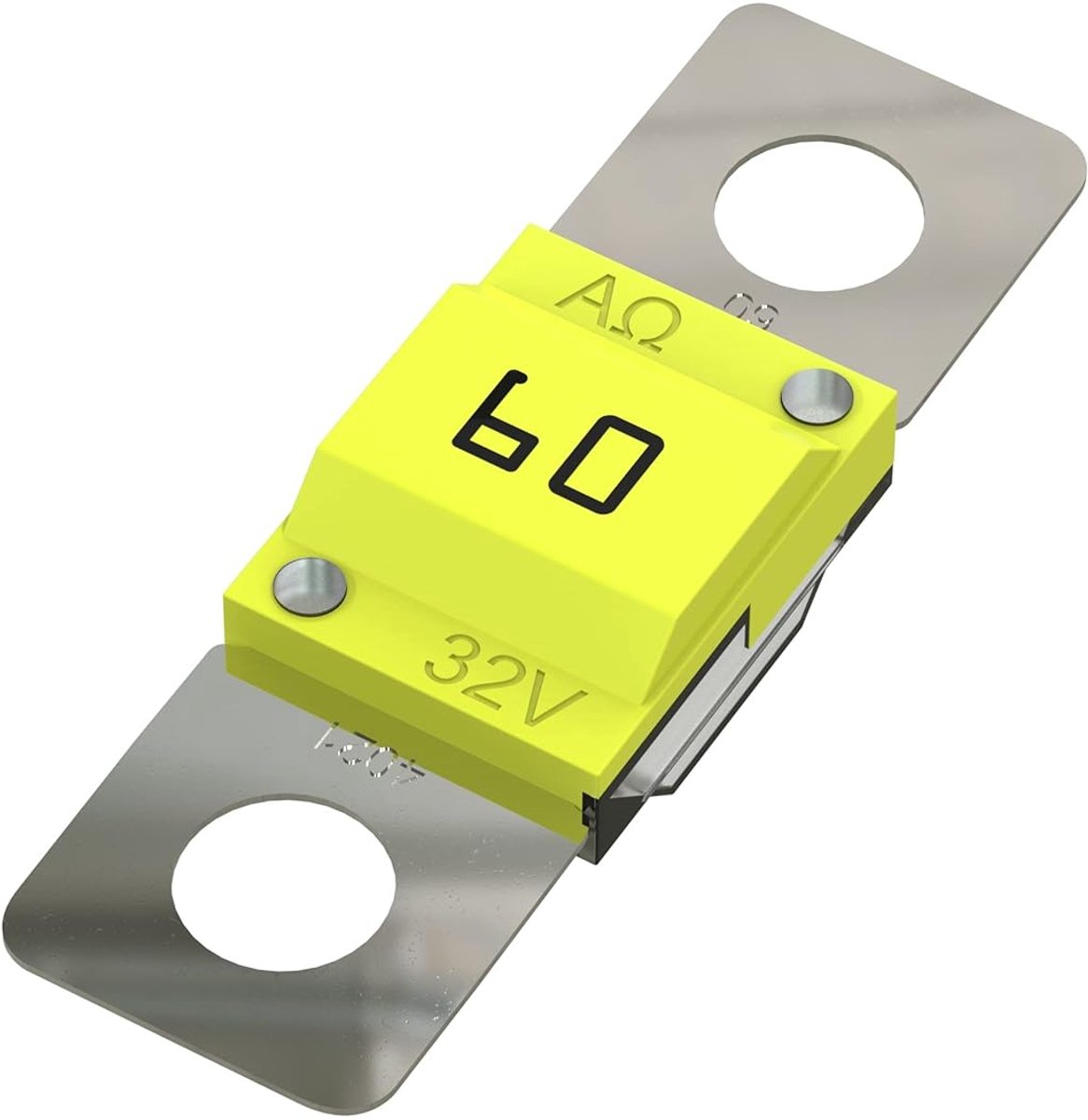 Midi hoogstroomzekering schroefzekering 40 A - 100 A selectie: 60 A ampère geel, 3 stuks