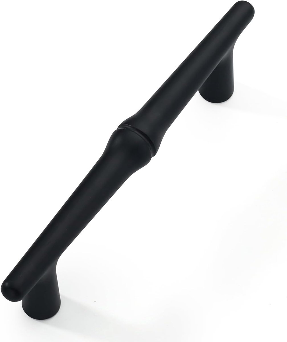 10 stuks meubelgrepen, 96 mm boorgatafstand, ladegreep, mat zwart, kastgrepen, ladegrepen voor deuren, keukens, kisten, commodes, kasten