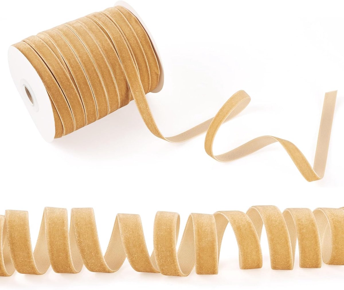 50 meter fluwelen lint 10 mm dunne fluwelen linten enkele gezicht guldenroede stoffen linten voor naaien strik geschenkverpakking bruiloft feestdecoratie