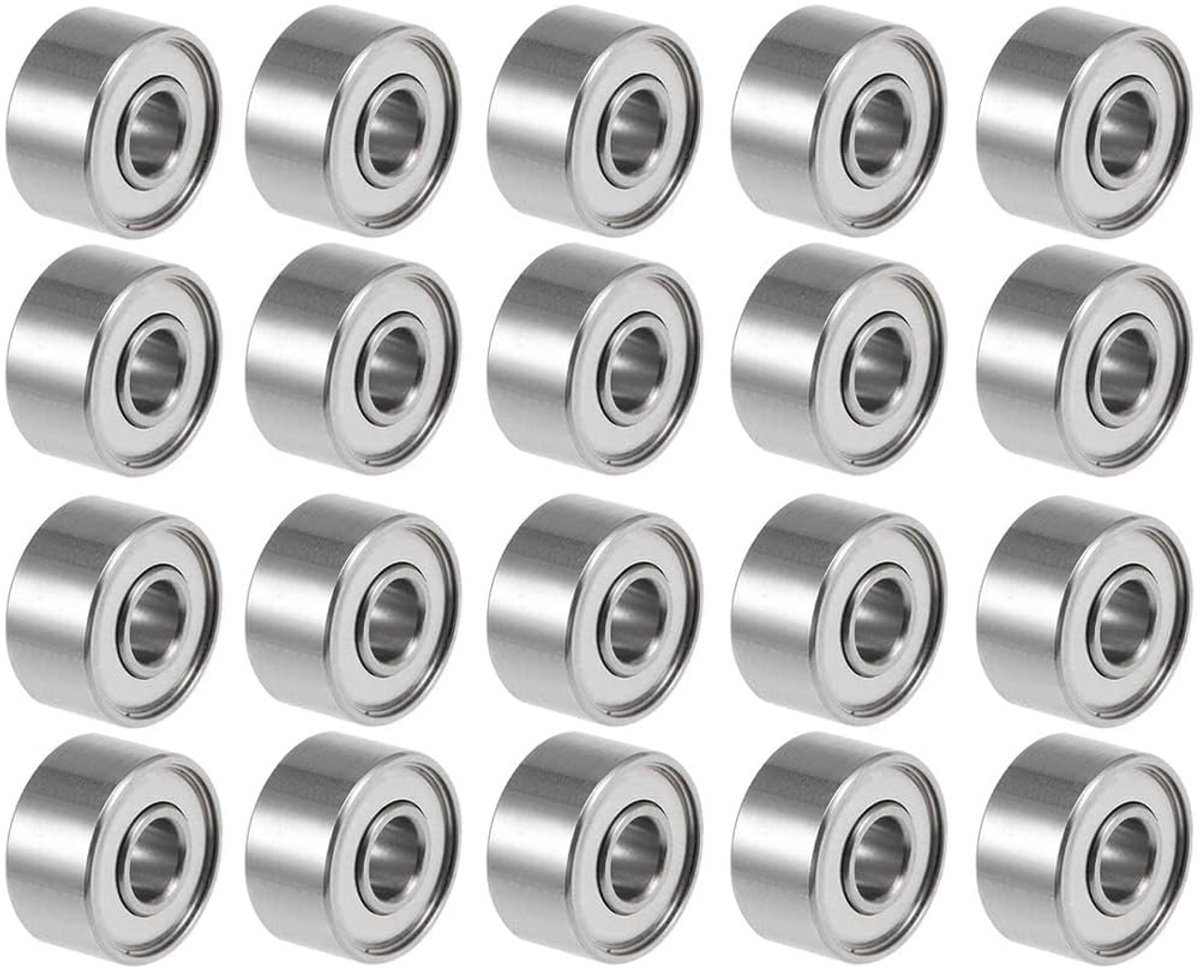 Groefkogellagers voor doe-het-zelf, motoren, 3D-printers, draaibanken, verschillende mechanische apparaten (20 stuks)