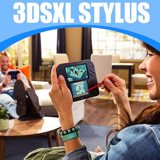 Pen voor 3DS XL, 8 stuks touch stylus pen vervanging compatibel 3ds pen, stylus pen voor NDS DS Lite DSL NDSL Pen Tip spelconsole stylus kunststof spelconsole accessoires — afbeelding 3