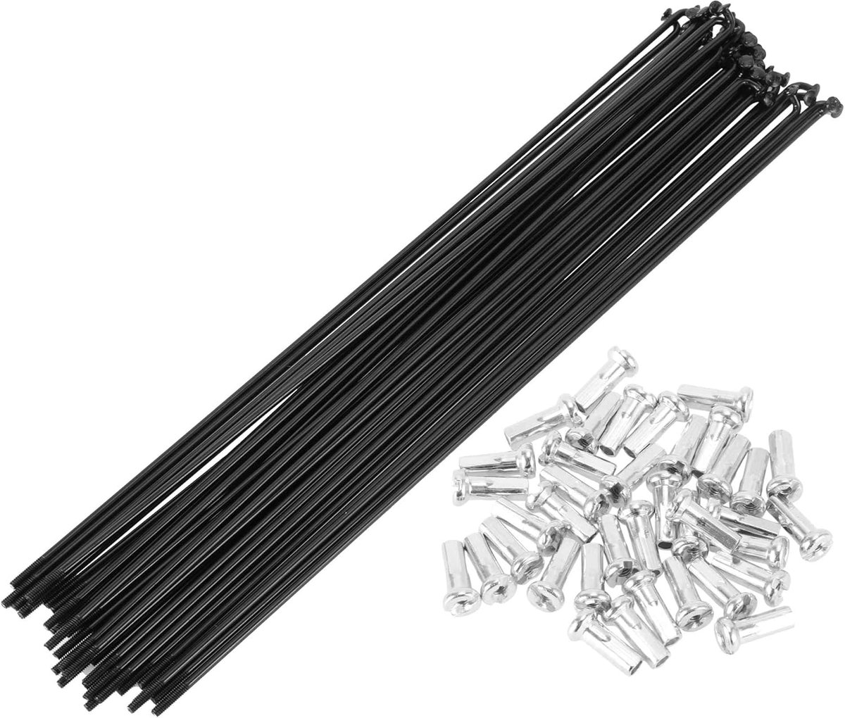 1 set 14 G 291 mm spaaklengte fiets met 14 G 12 mm tepellengte