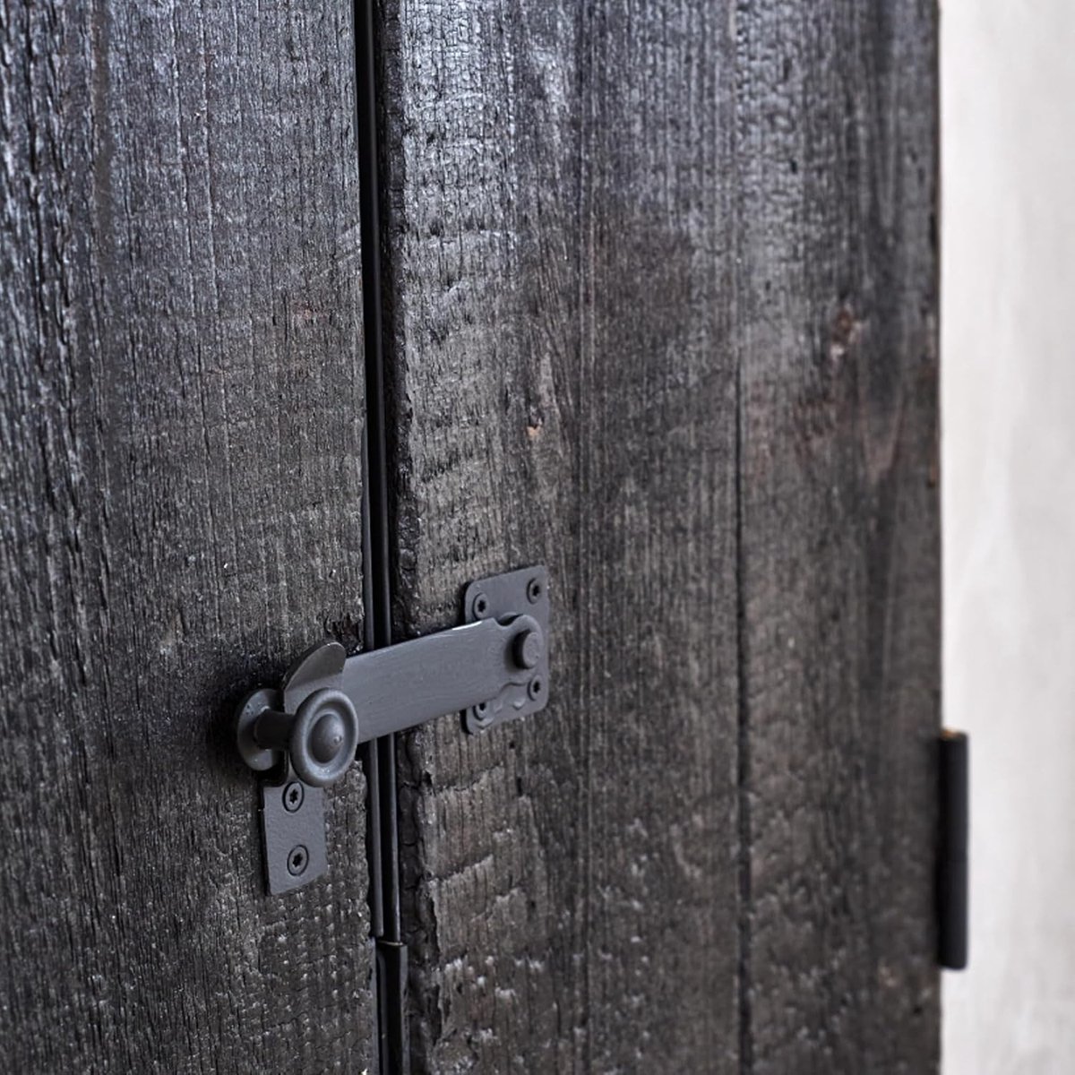 Plaag van lamellen, lamellengreep met houder, zwart aluminium, lengte 160 mm, Torbel, gemaakt in Frankrijk