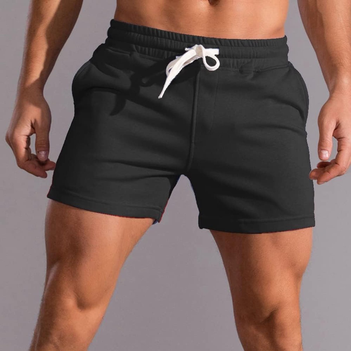 Hardloopshorts 3 Inch - Ademend Katoen - Comfortabel voor Fitness - SnelShoppen