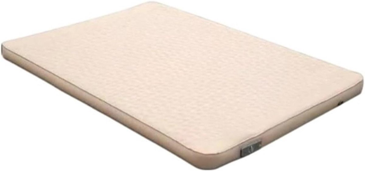 Luchtbed Zelfopblazend - Slaapmatje Kamperen - Buiten Slapen - Stevigheid Aanpasbaar - Double - Beige