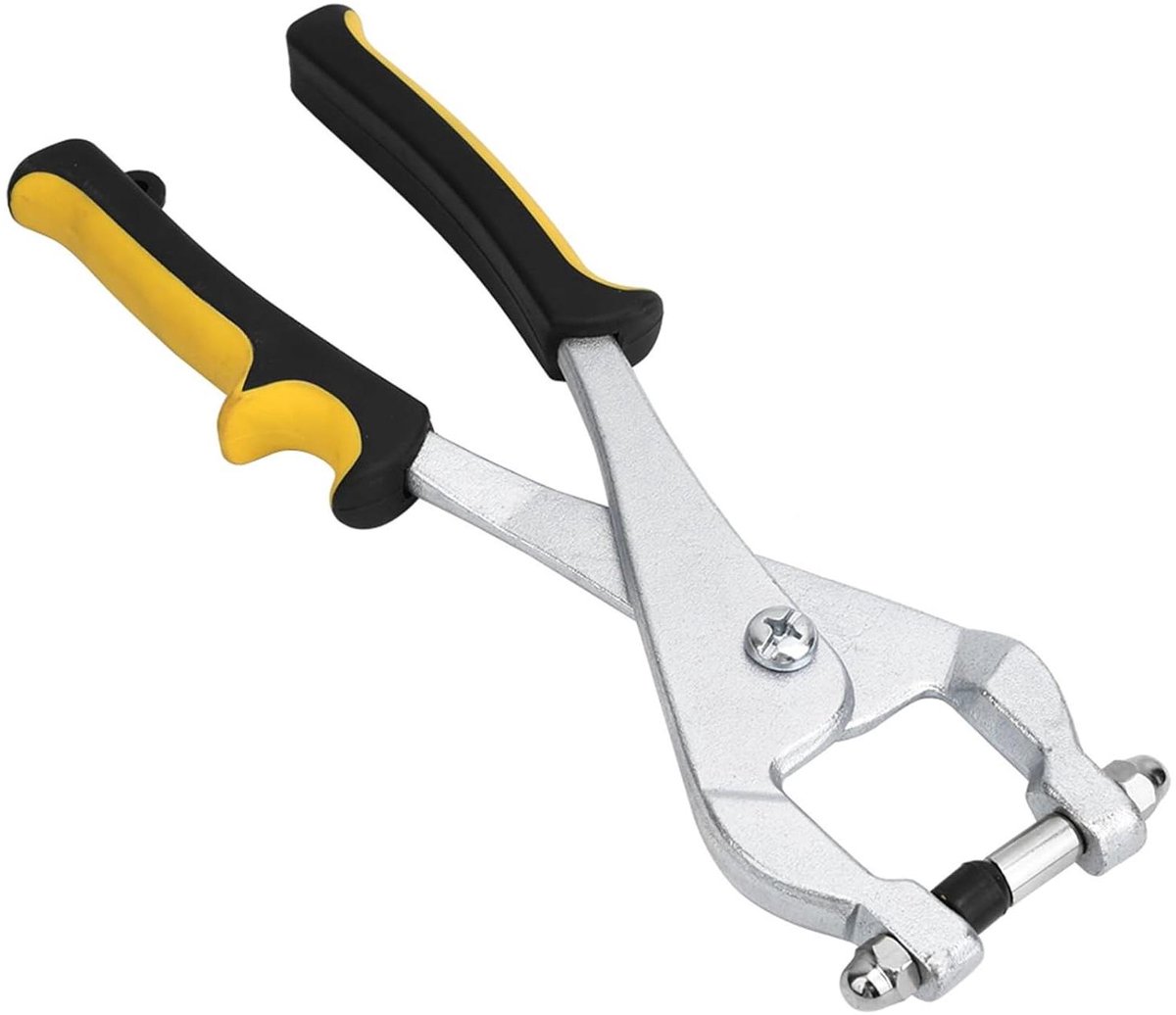 Ponsgattang - Grit Tang - Metaal Bewerken - Ergonomische Handgreep - 245 mm - Zilverkleurig
