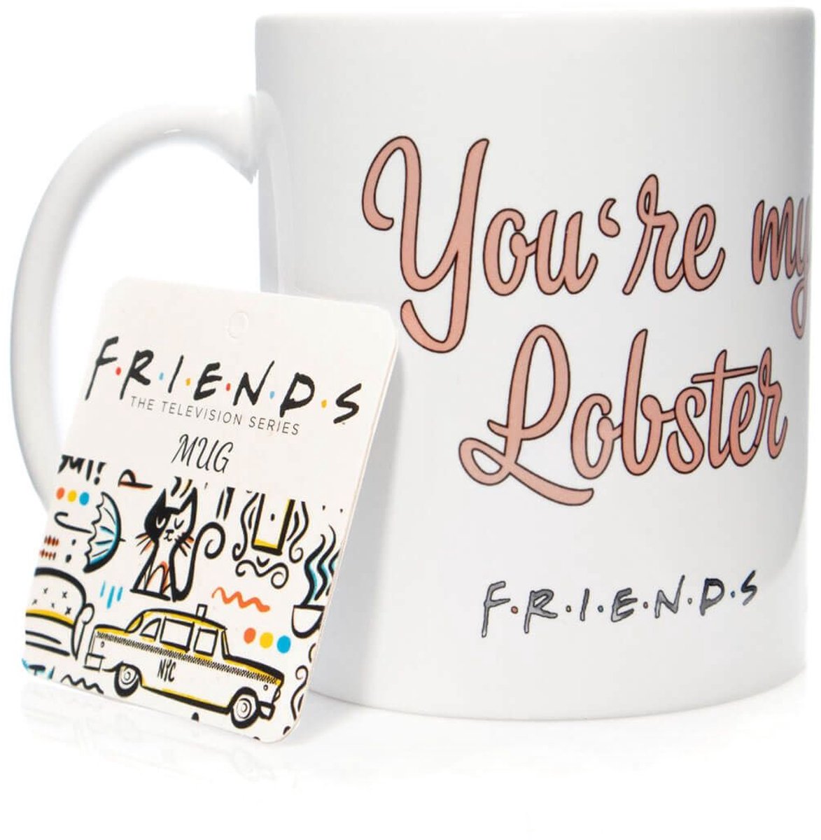 Friends "You're my lobster" Mok - 330 ml - Cadeau voor Vrienden