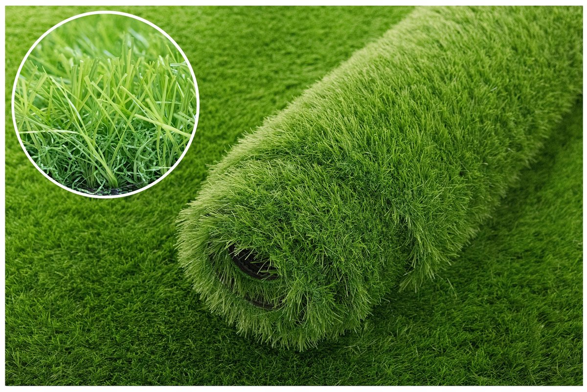 Kunstgras Majorka 33mm Groen 150x300cm Balkon Terras Tuin