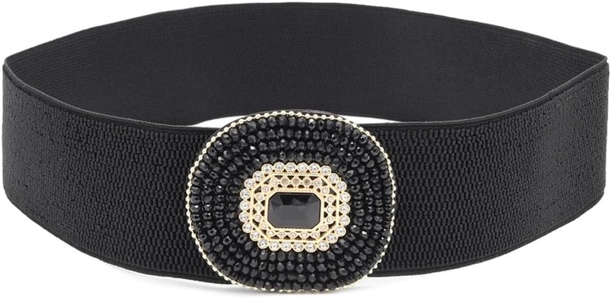 HELENA Elastische riem, sieraden met haken, dun, elegant, elastisch, casual, zonder gaten, dames CI014