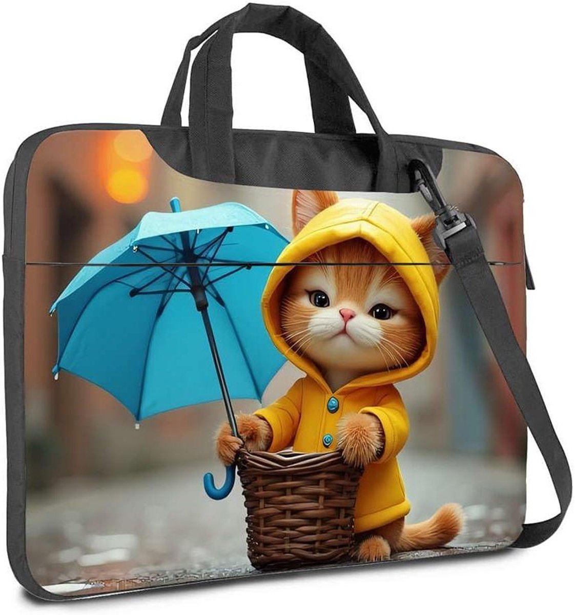 Laptop Tas - Rugzak Computer - Veilig Vervoer - Waterafstotend Polyester - 15.6 Inch - Multicolor