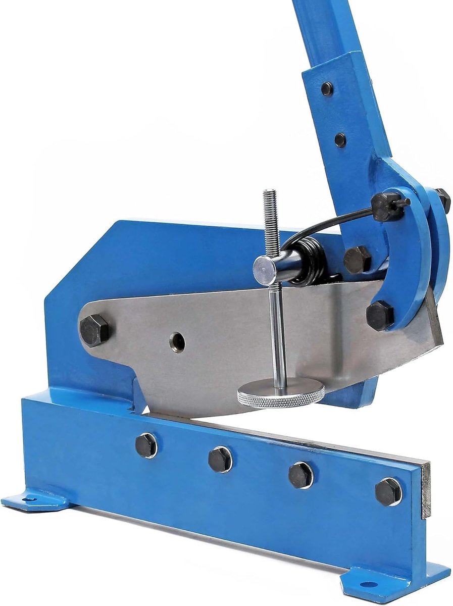 hefboomschaar met meslengte 250 mm plaatschaar handmatige hefplaatschaar 6 mm