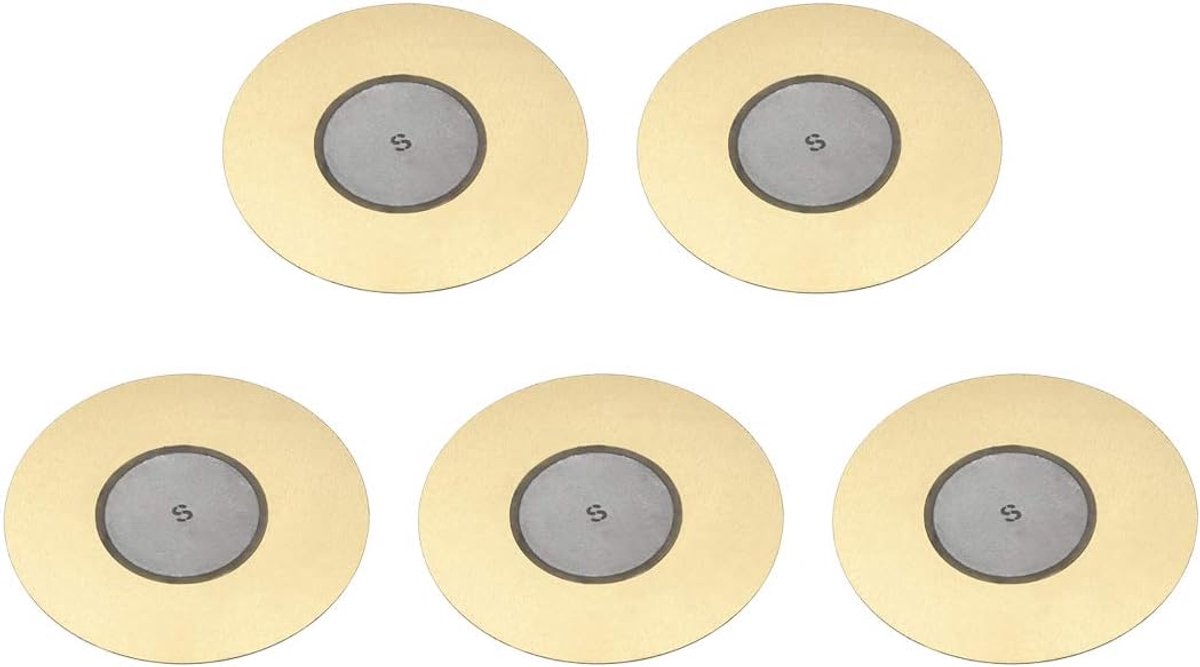 Sourcing map 5 stuks piëzoschijven, akoestisch pick-up converter keramische zoemer drum gitaar 50 mm