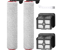Stofzuigerfilter 2 stuks + 2 filters + 1 reinigingsborstel voor Dreame H12 Pro stofzuiger