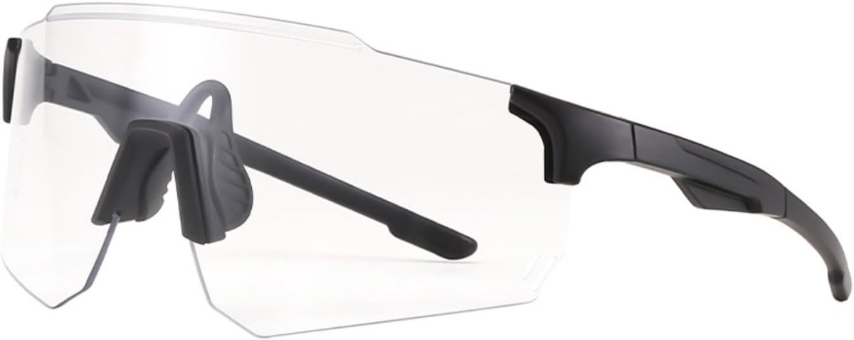 Fotochromische Fietsen Zonnebril Frameloze Zonnebril UV400 Bescherming Sport Eyewear Voor Mannen Vrouwen Fietsen Running Rijden