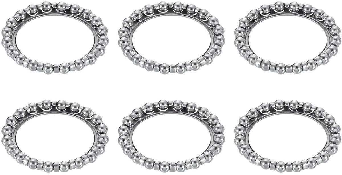 Fietsslinger kogellagers 3/16 inch (4 mm) x 20 kogels, 6 stuks reservekogellagers voor trapas fietsframelager reparatie
