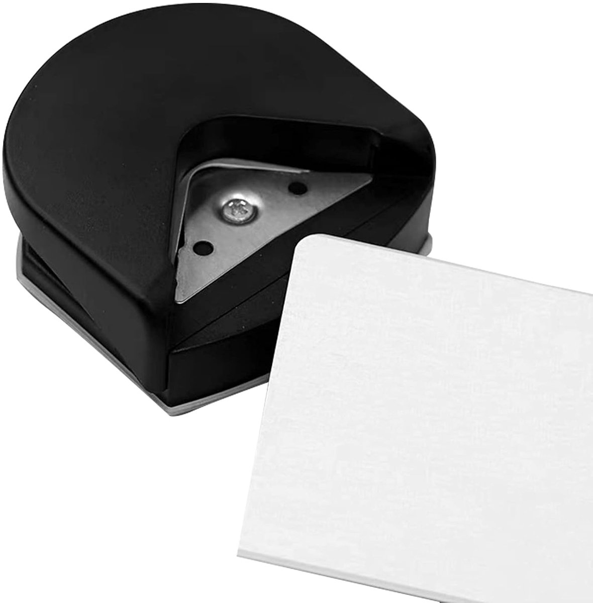 Rounder Punch, 4mm Ronde Hoek Cutter Tool - Draagbare Kaartfoto Trimmer voor Zwarte Mini Hoekafronding