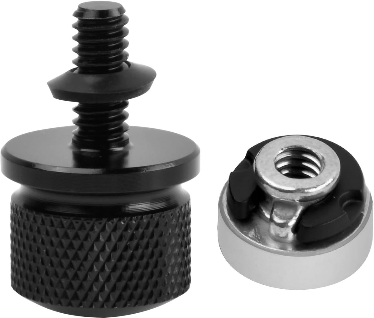 Bevestigingsschroeven voor motorzadel, 1/4 inch - 20 schroefdraad voor Harley / Dyna / Softail / Road King / Touring