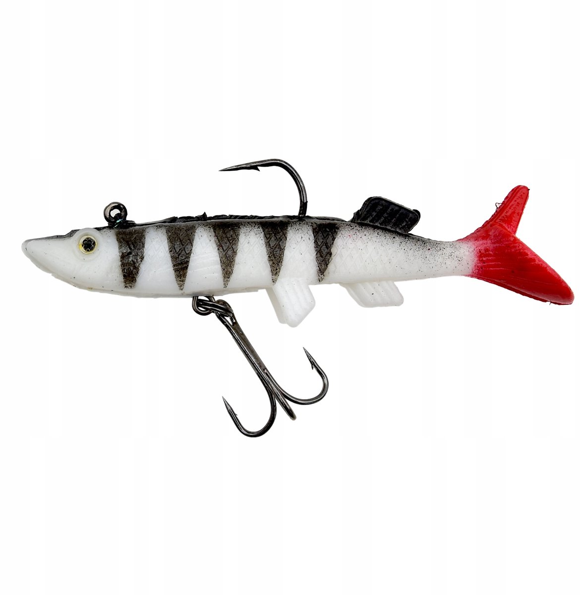 Markless Jighead & Dreg kwispelende staartlokmiddel 8cm 9g