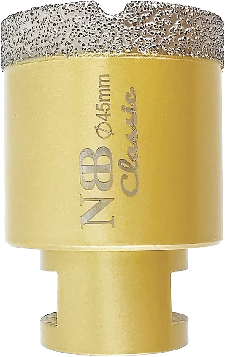 Diamantboor 45 mm - M14 aansluiting - Professioneel voor droog en nat boren - Geschikt voor tegels en natuursteen - ShopVlot