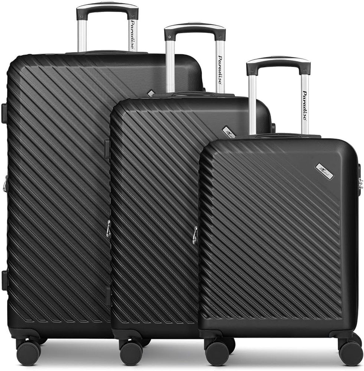 Koffer set - Ruim 3-delig - Hard kunststof - Ideaal voor lange reizen - ShopVlot