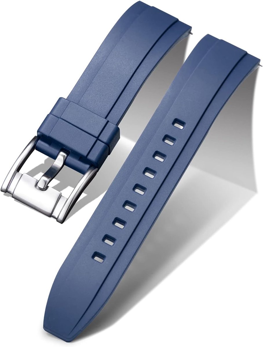 Smartwatch band 18mm 19mm 20mm 21mm 22mm 24mm - siliconen vervangband - waterproof sport band - SnelShoppen