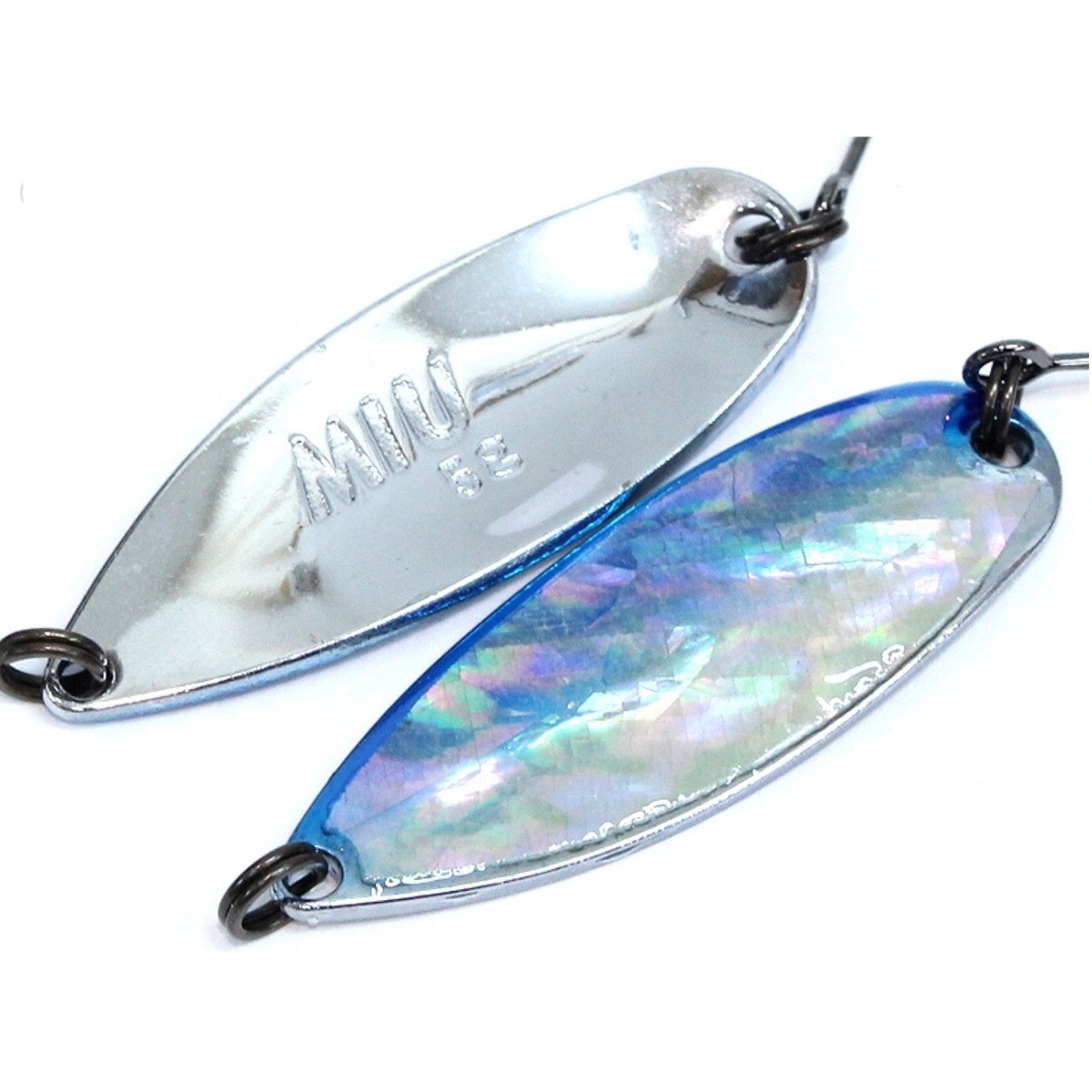 Merkloos Wobbler Visserij 5g - Glow in the Dark - Parelmoer Afwerking