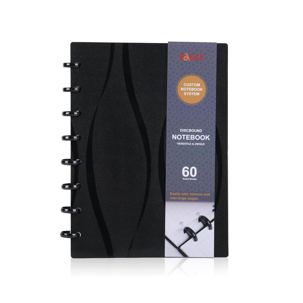 Notitieboek A5 - Aanpasbaar en navulbaar - Polycover - Ideaal voor planning - ShopVlot