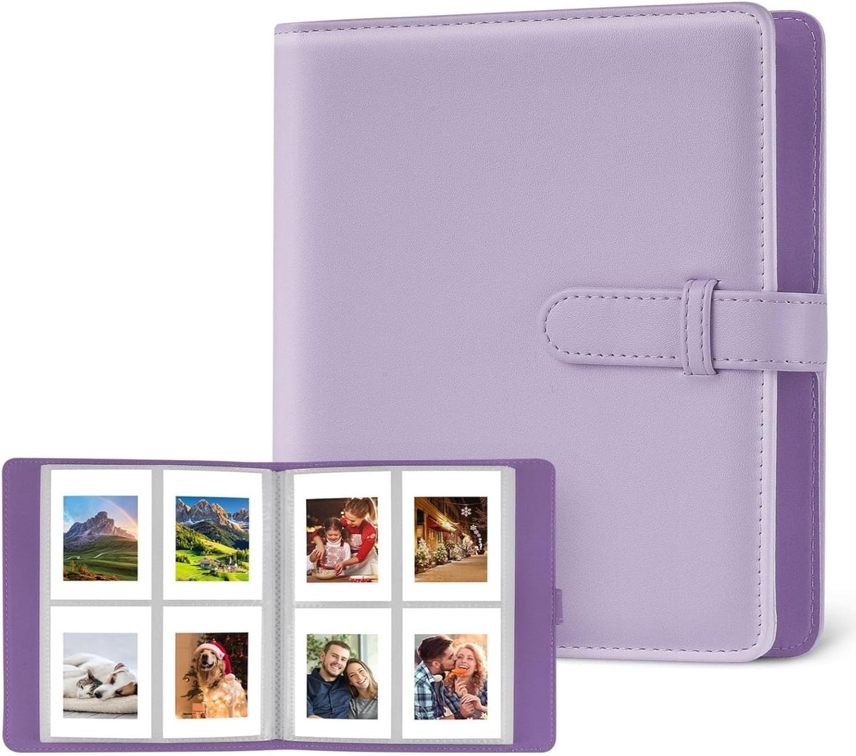 Fotoalbum 3 Inch - 256 Compartimenten - Voor Fujifilm Instax & Polaroid - Bewaar je kostbare herinneringen - ShopVlot