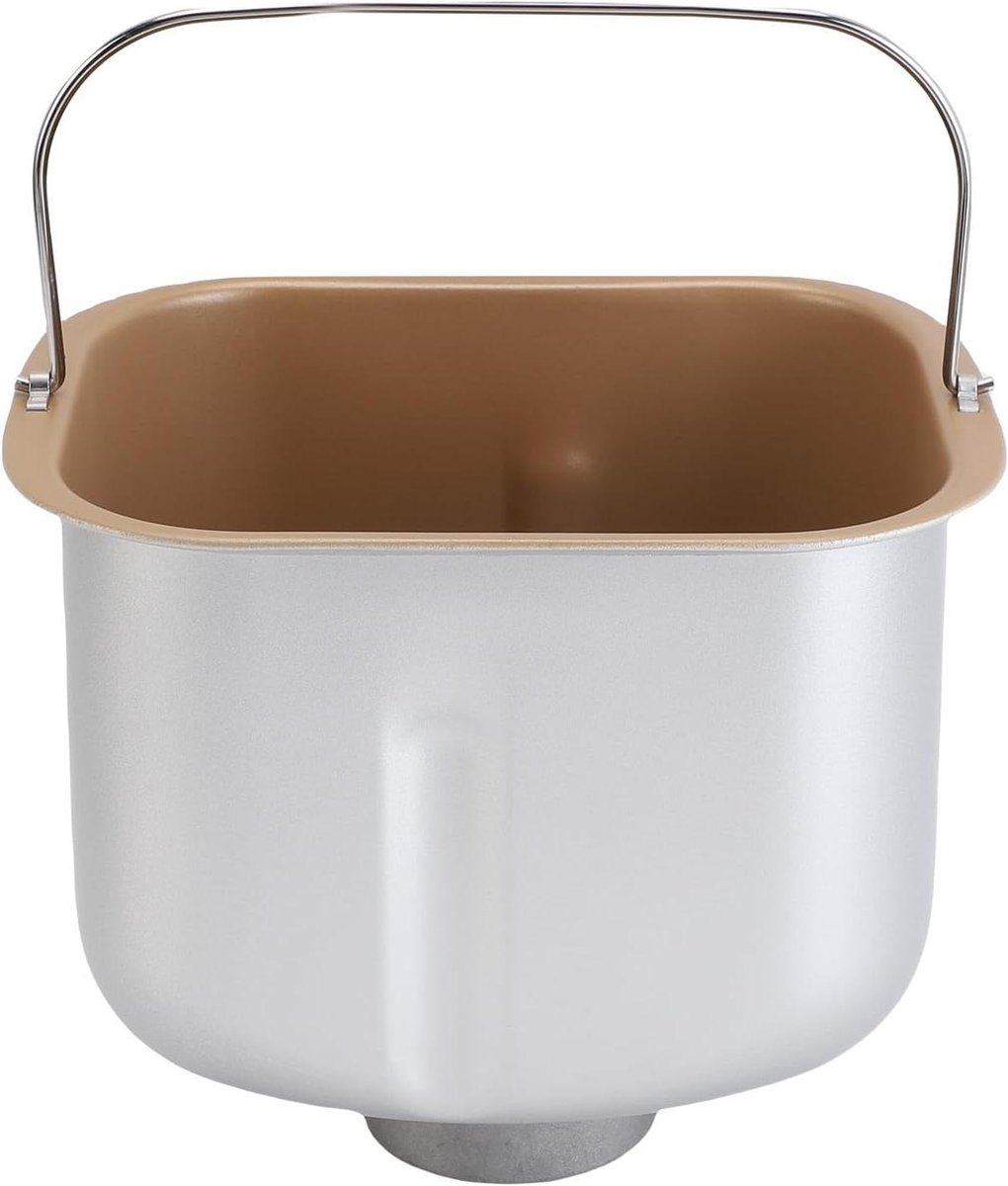 Bakemmer Broodmachine - Broodpan Maker - Brood Bakken - Antiaanbaklaag - 22x21x19 cm - Zwart