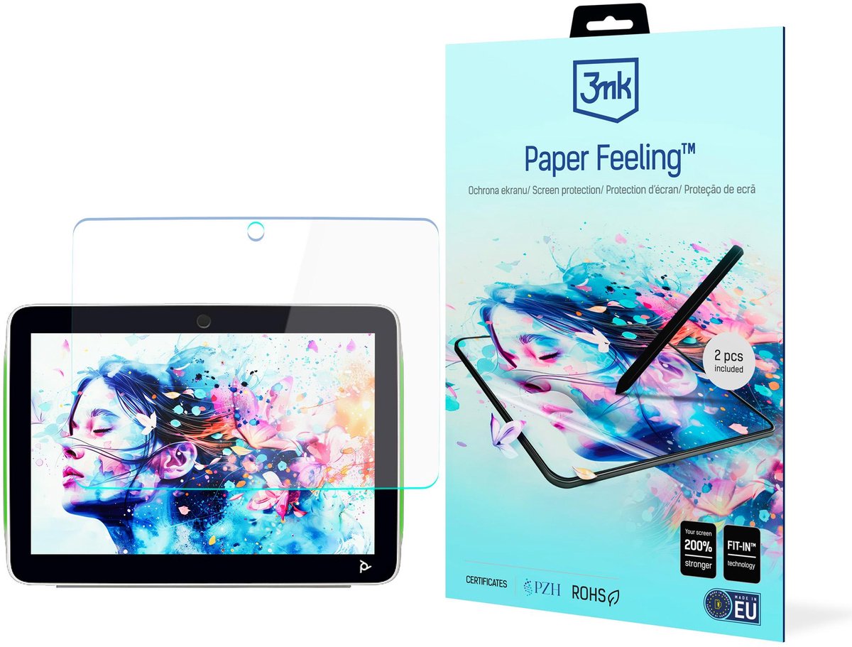 3Mk Paper Feeling Beschermfolie Voor Hp Poly Tc10 13 Inches Matte Anti-Kras