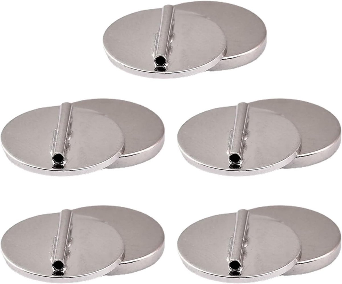 Broche Pins - Magneet Gesp - Kleding Beschermen - Eenvoudig Gebruik - 5 Stuks - Goud/Zilver