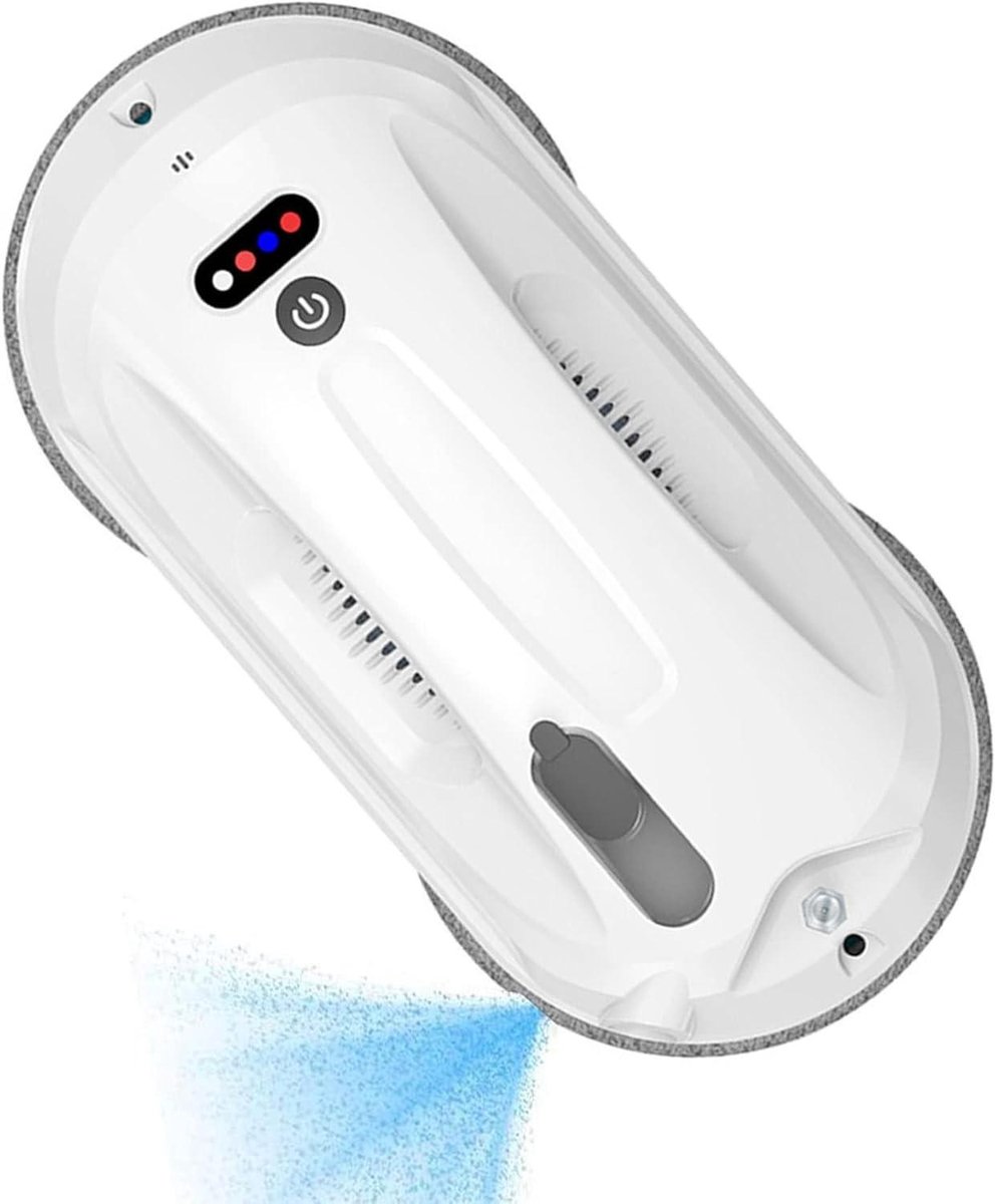 Ramenwasser Robot - Glazenwasser Automatisch - Schoonmaken Ramen - Slimme Navigatie - 29 cm - Wit