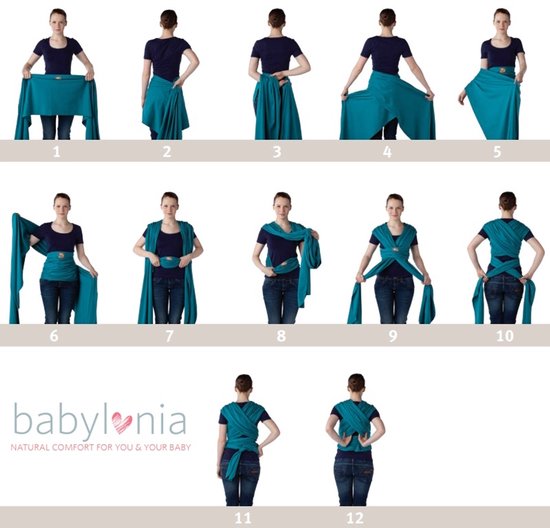 Babylonia draagdoek - Tricot-Slen - Zand van Babylonia — afbeelding 2