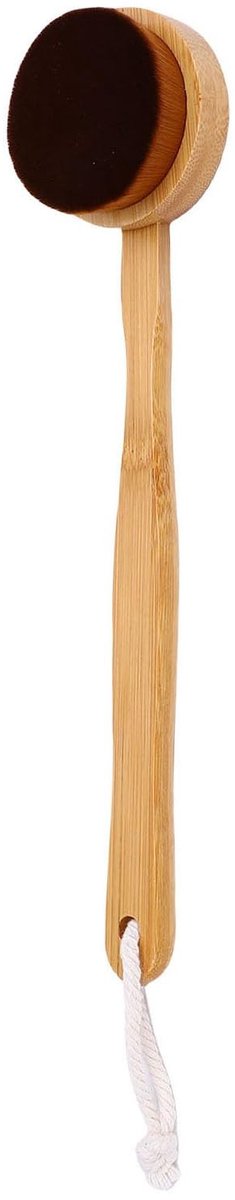 Dailygoods- Terugborstel Lange Handgreep - Zelfbruiner Applicator - Multifunctionele Borstel - Makkelijk Schoon te Maken - Voor Lotion/Mousse