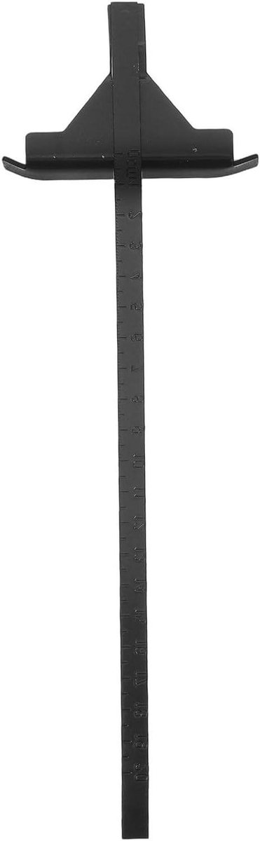 Cirkelzaaggeleider - Rechte zaagsnede hulp - Precisie houtbewerking - Robuust metalen ontwerp - 27 cm lengte - Zwart