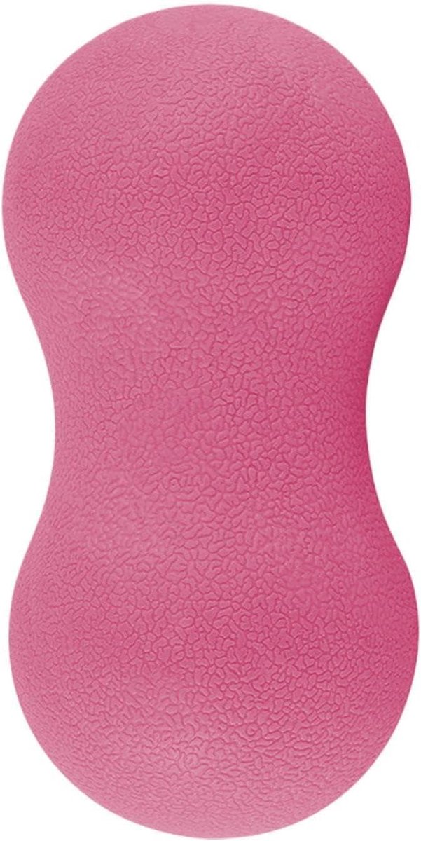 Massagebal - Fascia bal - Spierontspanning - Antislip oppervlak - 14 cm - Zwart