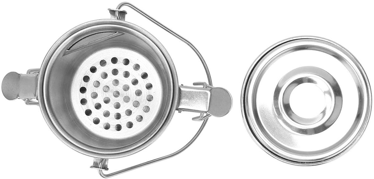 Dailygoods- Borstelreiniger Waterdicht - Roestvrij Staal - Lekvrij Ontwerp - Acryl/Olieverf Geschikt - Handvat - Betrouwbaar Gereedschap - Verfreiniger