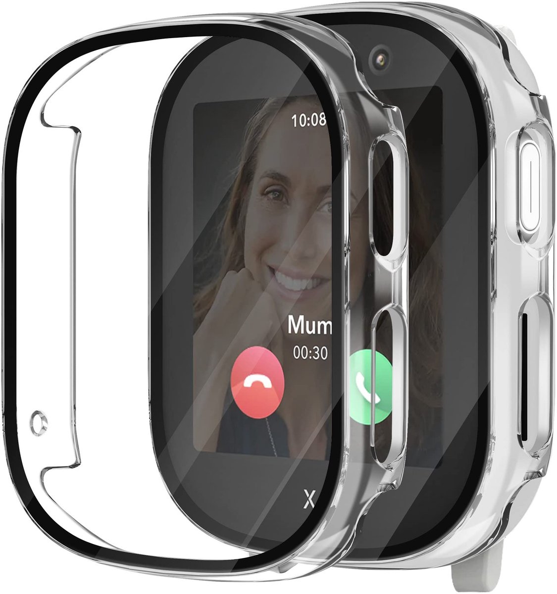 Dailygoods - Xplora X6 Play Hoesje - Beschermhoes - Ultradun - Anti-kras - 360° Bescherming - Smartwatch Accessoire - Geschikt voor Xplora X6 Play