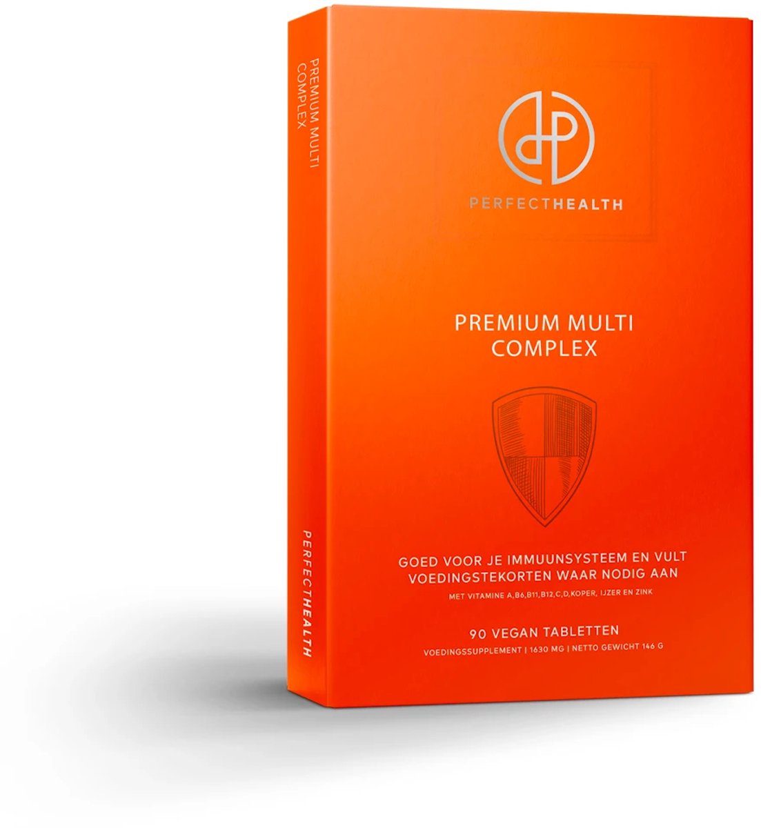 Perfect Health Premium Multi Complex - Multivitamine voor Volwassenen - Hoog Gedoseerd All-in-One - 30 Vegan Tabletten - Ondersteunt Immuunsysteem & Energie