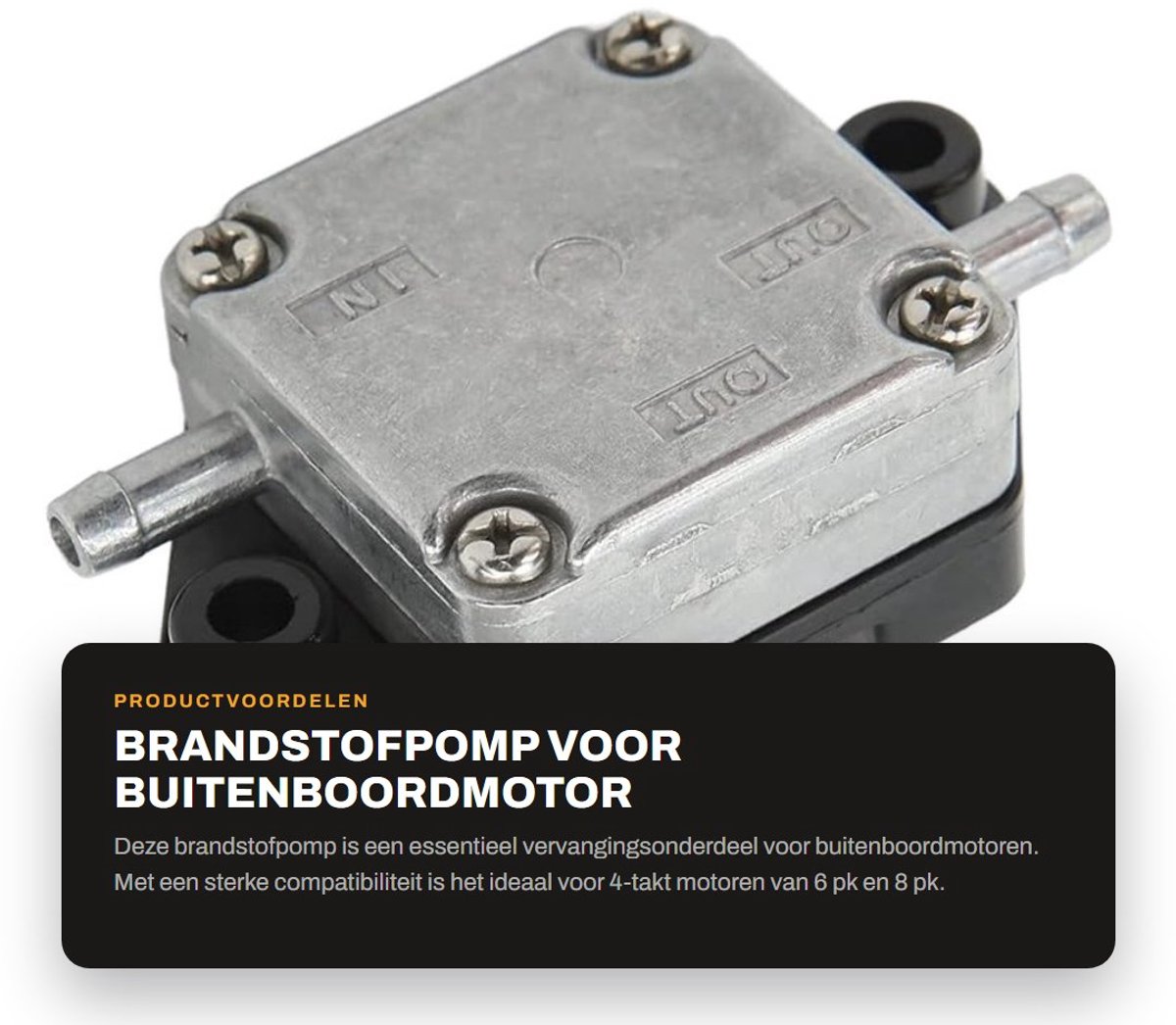Dailygoods - Brandstofpomp voor Buitenboordmotor