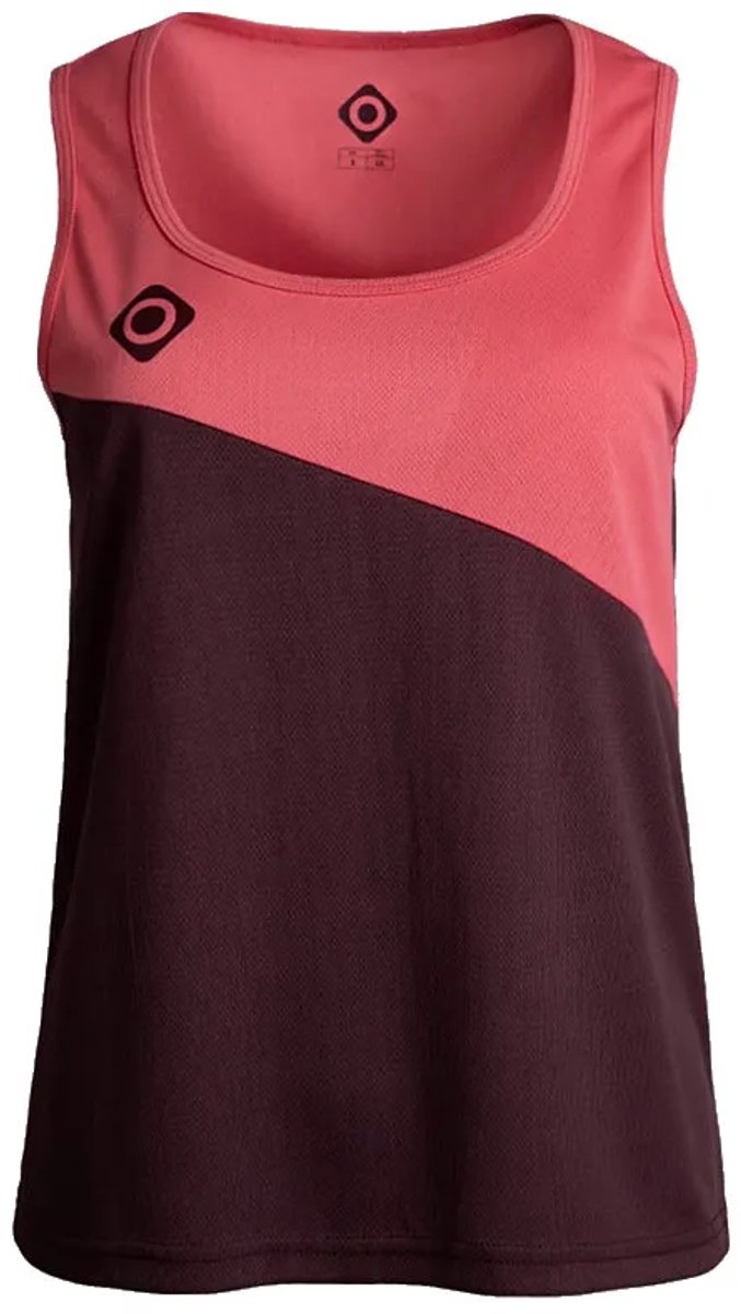 Izas Saldon V2 Mouwloos T-shirt Vrouw Wine