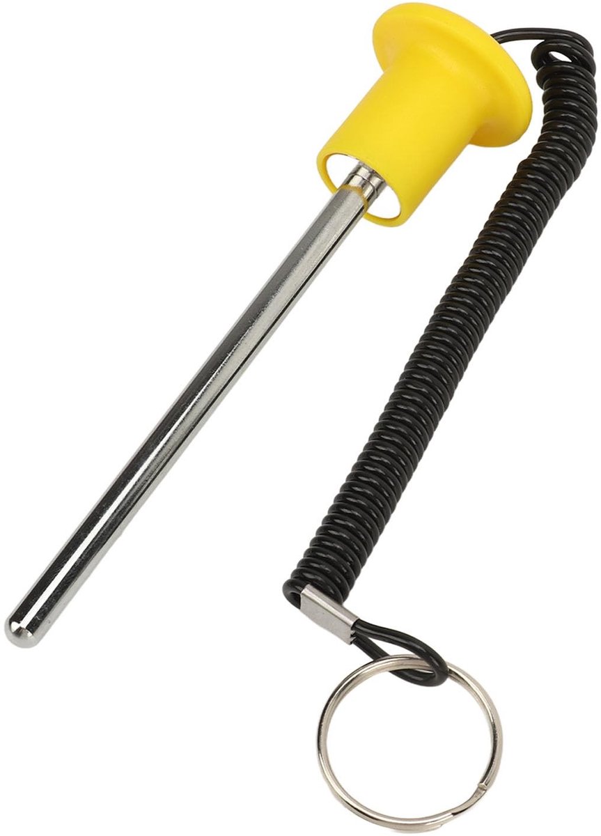 Dailygoods- Gewicht Stapel Pin - Magnetische Functie - Lichtgewicht - Krachttrainingsaccessoire - IJzer/Kunststof - Totale Lengte 140 mm - Gewichtspeld