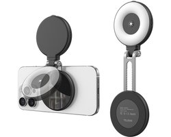 Telesin C03 MagSafe Selfie Light met spiegel – Zwart
