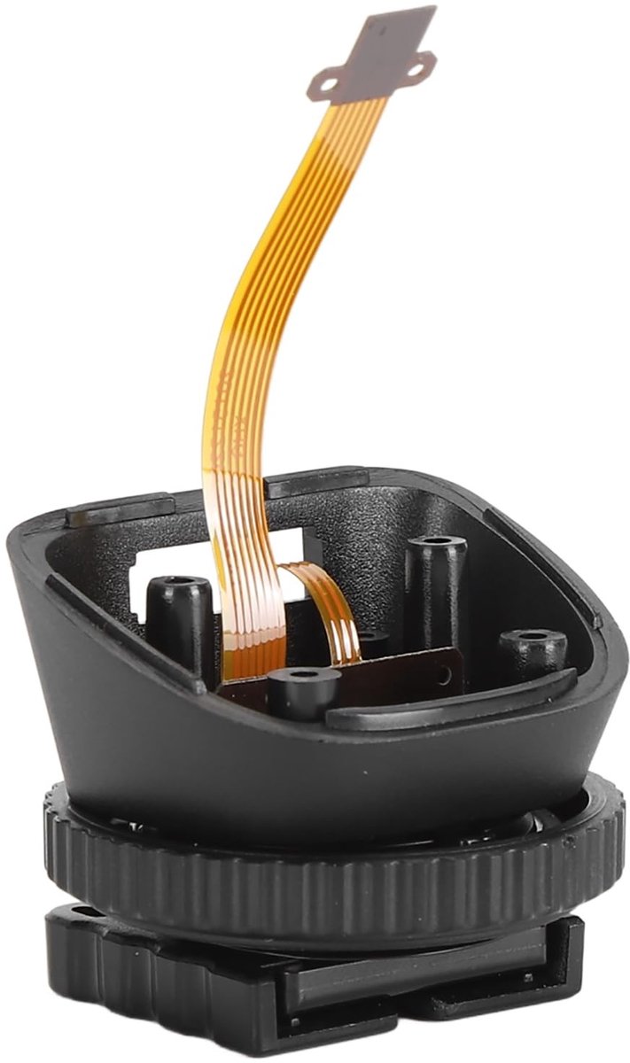 Dailygoods- Flitsschoenbevestigingsvoet Stevig en Stabiel - Vervangende Flitsreparatieonderdelen - Flitsschoenaccessoires - Kunststof/Metaal - Bestand tegen Intensief Gebruik - Efficiëntie en Functionaliteit - Flitsschoen