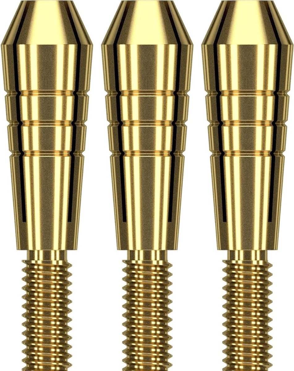 Dart Shafts - Dart Accessoires - Darten Verbeteren - Aluminium Constructie - 10.4 cm - Goud